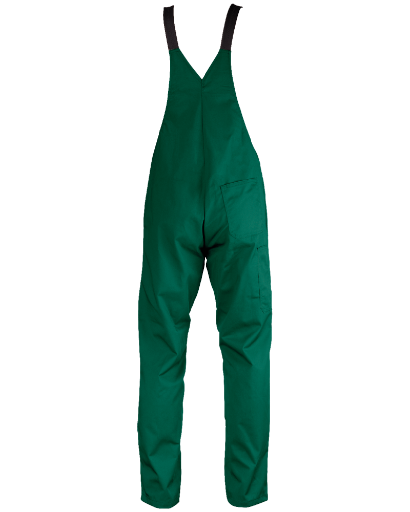 Ogrodniczki classic Kneiter, zielone - tył