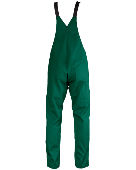 Ogrodniczki classic Kneiter, zielone - tył