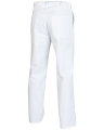 spodnie robocze 5004, białe - tył