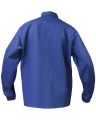 Bluza trudnopalna, dla spawaczy, antyelektrostatyczna, granatowa — tył bluzy