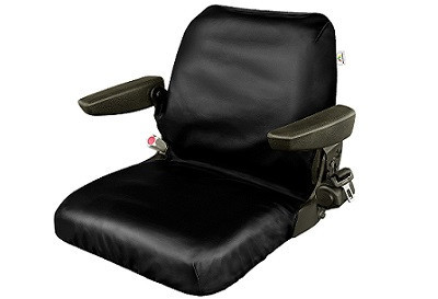 Protective cover for excavator seat JCB3 excavator seat