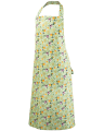Fartuch przedni 4454 z nadrukiem (limonki) - z lewego boku