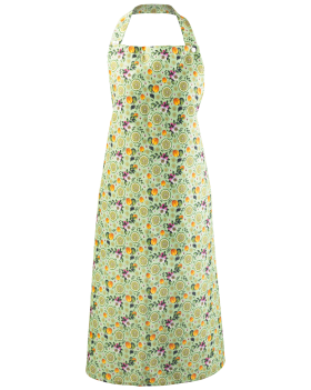 Fartuch przedni 4454 z nadrukiem (limonki) - z przodu
