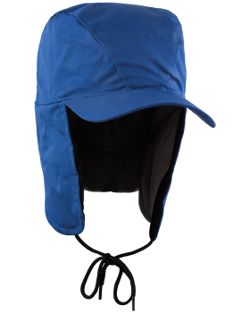 Czapka ocieplana z daszkiem 0163 (Niebieski)